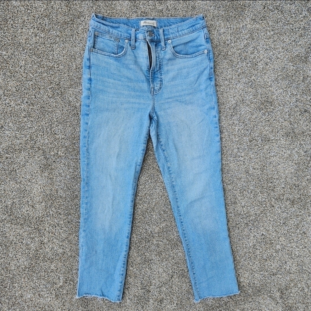 MADEWELL The Perfect Vintage Jean in Ellicott Wash Raw Bottom NA918 Women's 29